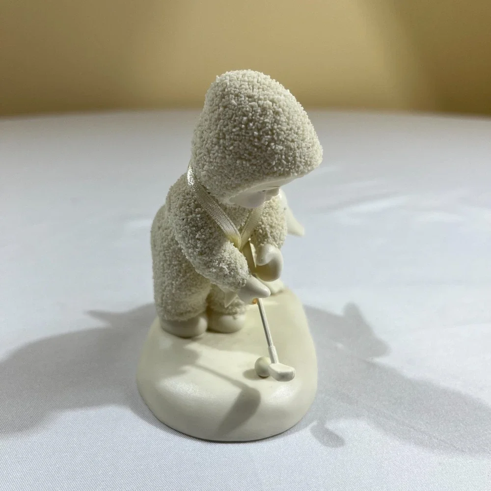 Dept 56 Snowbabies Its A Birdie Golfing Figurine Penguin 56.69949 Vintage 2001